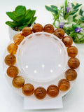 Andesine Bracelet Code# A16 - Size 12 mm - AAA Quality length 7.5 Inch Origin Tibet - Natural Andesine Round Bracelet