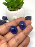 Tanzanite  Cabochon - Code # M5 to M8 - AAA Quality - Natural Tanzanite Cabochon - Tanzanite Loose Stone - Tanzanite Cabs