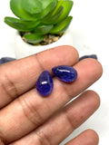 Tanzanite Cabochon - Code # M5 to M8 - AAA Quality - Natural Tanzanite Cabochon - Tanzanite Loose Stone - Tanzanite Cabs