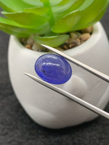 Tanzanite Cabochon - Code # D21 to D26 - AAA Quality - Natural Tanzanite Cabochon - Tanzanite Loose Stone - Tanzanite Cabs