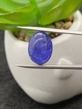 Tanzanite Cabochon - Code # D35 to D42 - AAA Quality - Natural Tanzanite Cabochon - Tanzanite Loose Stone - Tanzanite Cabs