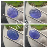 Tanzanite Cabochon - Code # D71 to D74 - AAA Quality - Natural Tanzanite Cabochon - Tanzanite Loose Stone - Tanzanite Cabs