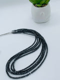 Black Diamond Faceted Beads - Size 2.5 -3.5 mm - AAA Quality - 33 Cts Strand-  Approx Length 16 Inch - Natural Diamond Beads