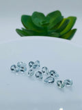 Aquamarine Pear Faceted 4x6 mm Size  - Pack of 4 Piece - AAA Quality -  Medium Blue Color -  Natural Aquamarine Stone