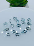 Aquamarine Pear Faceted 6x9 mm Size  - Pack of 2 Piece - AAA Quality -  Medium Blue Color -  Natural Aquamarine Stone