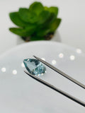Aquamarine Pear Faceted 8x11 mm Size - Pack of 1 Piece - AAA Quality - Blue Color - Natural Aquamarine Stone
