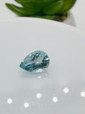 Aquamarine Pear Faceted 10x14 mm Size - Pack of 1 Piece - AAA Quality - Medium Blue Color - Natural Aquamarine Stone
