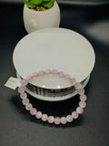 Kunzite Bracelet - 7 mm Size - Code #A11 -  7.5 Inch Length - 4A Quality - Beautiful Purple Color - Natural Kunzite Round Beaded Bracelet