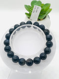 Blue Sapphire Bracelet 10 mm Size • Code # S7 • AAAA Quality • 7.5'' length • Natural Sapphire Beads • Sapphire Round Bracelet