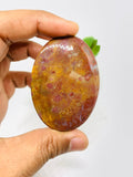 Bloodstone Cabochon • Code B25- B26 • Natural Bloodstone Cabs • Bloodstone Cabs • Perfect for Jewelry Making