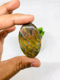 Bloodstone Cabochon • Code B43- B46 • Natural Bloodstone Cabs • Bloodstone Cabs • Perfect for Jewelry Making