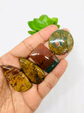 Bloodstone Cabochon • Code B47- B50 • Natural Bloodstone Cabs • Bloodstone Cabs • Perfect for Jewelry Making