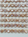 8MM Mother of Pearl, Pink MOP Round Shape • AAA Quality • Pack of 4 pieces