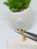 Citrine 8MM Round faceted, Pack of 2 pcs  AAA Quality- Natural Citrine Cut Cabochon - Citrine Loose Stone