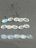 Moonstone Faceted 5X3MM Oval, AAA Quality Moonstone Faceted - Pack of 5 Piece, Oval shape loose cut stone.