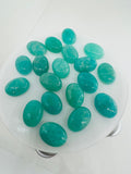 Amazonite 13X18 MM Oval Cabochons | Pack of 1 Pcs | AAA Quality | Natural Peruvian Amazonite Cabochons