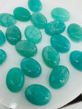 Amazonite 13X18 MM Oval Cabochons | Pack of 1 Pcs | AAA Quality | Natural Peruvian Amazonite Cabochons