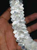 White MOP Necklace - - AAA Quality- Hand Braided Beads Pendant Necklace- Beads Necklace
