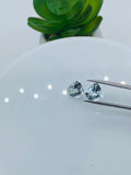 Aquamarine Heart Shape Faceted 9 mm Size  - Pack of 1 Piece - AAAA Quality -  Dark Blue Color -  Natural Aquamarine Stone