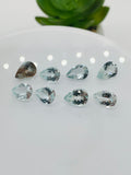 Aquamarine Pear Faceted 7x10 mm Size - Pack of 1 Piece - AAA Quality - Medium Blue Color - Natural Aquamarine Stone