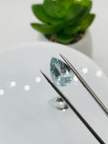 Aquamarine Pear Faceted 9x13 mm Size - Pack of 1 Piece - AAA Quality - Medium Blue Color - Natural Aquamarine Stone
