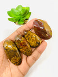 Bloodstone Cabochon • Code B13- B16 • Natural Bloodstone Cabs • Bloodstone Cabs • Perfect for Jewelry Making