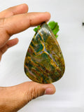 Bloodstone Cabochon • Code B23- B24 • Natural Bloodstone Cabs • Bloodstone Cabs • Perfect for Jewelry Making