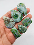 Amphibolite Cabochon • Code A13-A18 • AAA Quality • Natural Amphibolite Cabs • Amphibolite Cabochon