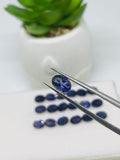 Iolite Faceted Oval 4X6 MM Size • Pack of 5 Pcs • AAA Quality • Iolite Round Cut Stone • Iolite Stones