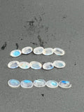 Moonstone Faceted 5X3MM Oval, AAA Quality Moonstone Faceted - Pack of 5 Piece, Oval shape loose cut stone.