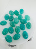 Amazonite 13X18 MM Oval Cabochons | Pack of 1 Pcs | AAA Quality | Natural Peruvian Amazonite Cabochons