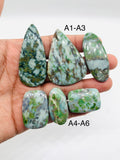 Amphibolite Cabochon • Code A1-A6 • AAA Quality • Natural Amphibolite Cabs • Amphibolite Cabochon