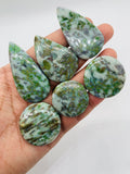 Amphibolite Cabochon •  Code A31- A36  • AAA Quality •  Natural Amphibolite Cabs •  Amphibolite  Cabochon