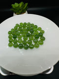 Jade Round Cabs - 6 mm Size - Pack of 4 Pcs - AAA Quality - Natural Russian Jade Cabochons - Origin Russia