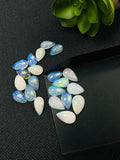 Ethiopian Opal Pear Cabochon 8x15-16 mm Size - Code # D27 - Pack of 1 Piece AAA Quality - Opal Cabochon - Ethiopian Opal Cabochon