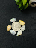 Ethiopian Opal Pear Cabochon 11X18-19 mm Size - Code # D49 - Pack of 1 Piece AAA Quality - Opal Cabochon - Ethiopian Opal Cabochon