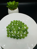 Jade Round Cabs - 6 mm Size - Pack of 4 Pcs - AAA Quality - Natural Russian Jade Cabochons - Origin Russia