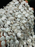 Pearl Heart Shape Beads 13 mm Size AA Quality - Natural Freshwater Pearl Beads - Length 40 cm