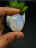 Moonstone Cabochon Code E1- E6 - AAA Quality - Blue Flash Natural Rainbow Moonstone Cabochon - Origin India