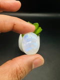 Moonstone Cabochon Code E17- E24 - AAA Quality - Blue Flash Natural Rainbow Moonstone Cabochon - Origin India