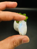 Moonstone Cabochon Code E17- E24 - AAA Quality - Blue Flash Natural Rainbow Moonstone Cabochon - Origin India