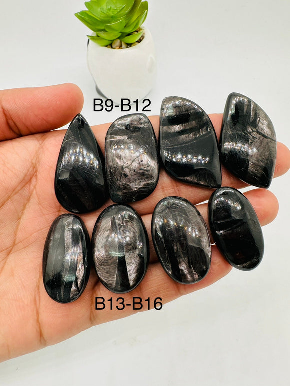 Hypersthene Cabochon Code B9- B16 -  AAA Quality - Natural Hypersthene Cabochon