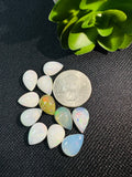 Ethiopian Opal Pear Cabochon 10X14 mm Size - Code # D38 - Pack of 1 Piece AAA Quality - Opal Cabochon - Ethiopian Opal Cabochon