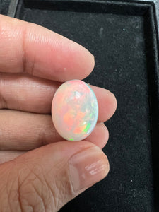 Ethiopian Opal Cabochon 19.75 X 15.00MM Size Height 9.35 MM • Weight 11.44 Cts • AAA Quality • Opal Cabochon • Natural Ethiopian Opal Cabs