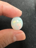 Ethiopian Opal Cabochon 16.70 X 14.20MM Size Height 10.0 MM • Weight 9.89 Cts • AAA Quality • Opal Cabochon • Natural Ethiopian Opal Cabs