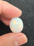 Ethiopian Opal Cabochon 16.70 X 14.20MM Size Height 10.0 MM • Weight 9.89 Cts • AAA Quality • Opal Cabochon • Natural Ethiopian Opal Cabs