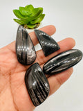 Hypersthene Cabochon Code C31- C34 - AAA Quality - Natural Hypersthene Cabochon - DIY Jewelry - Flat Back Cabochons