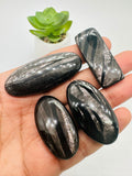 Hypersthene Cabochon Code C41- C44 - AAA Quality - Natural Hypersthene Cabochon - DIY Jewelry - Flat Back Cabochons