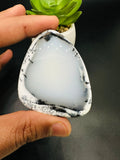 Dendritic Opal Cabochon • Code D13- D14 • AAA Quality • Natural Dendritic Opal Cabs • Dendritic Opal Pendant • Origin Turkey