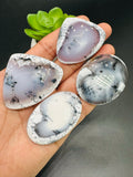 Dendritic Opal Cabochon • Code D30- D33  • AAA Quality • Natural Dendritic Opal Cabs • Dendritic Opal Pendant • Origin Turkey